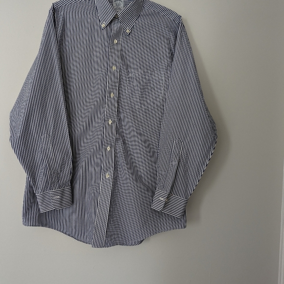 BROOKS BROTHERS - Regnant Striped Dress Shirt - Picture 4 of 12